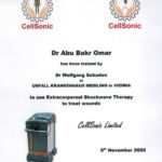 CellSonic Certificate